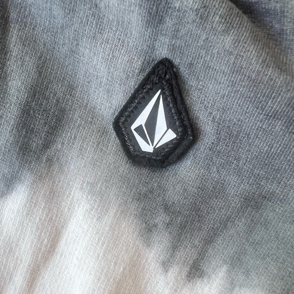 Volcom Kids Two-Tone Hoodie in Gray and Brown - Picture 5 of 6